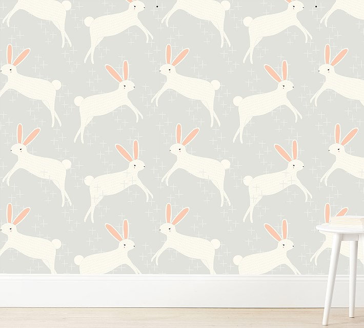 Chasing Paper Wallpaper Leaping Bunnies