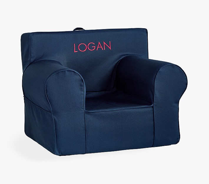 Oversized Anywhere Chair&#174;, Navy Slipcover Only