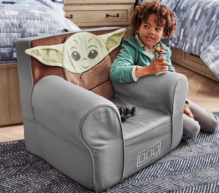 Kids Anywhere Chair Star Wars Grogu Pottery Barn Kids