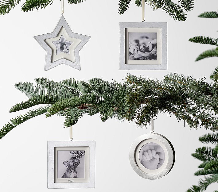 Silverleaf Frame Ornaments