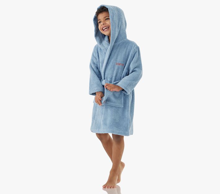 Terry Kids Bath Robe Pottery Barn Kids