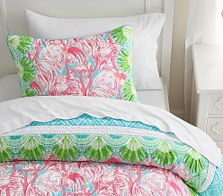 Lilly Pulitzer Pink Colony Quilt
