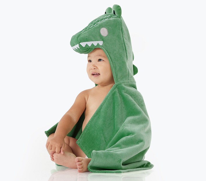 Crocodile Baby Hooded Towel