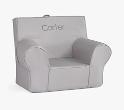 Kids Anywhere Chair®, Gray Twill Slipcover Only