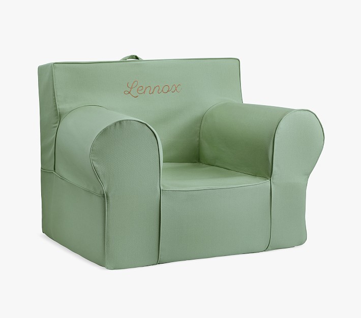 Oversized Anywhere Chair®, Sage Twill Pottery Barn Kids
