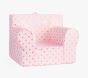 Oversized Anywhere Chair, Blush Rose Gold Dot Slipcover Only