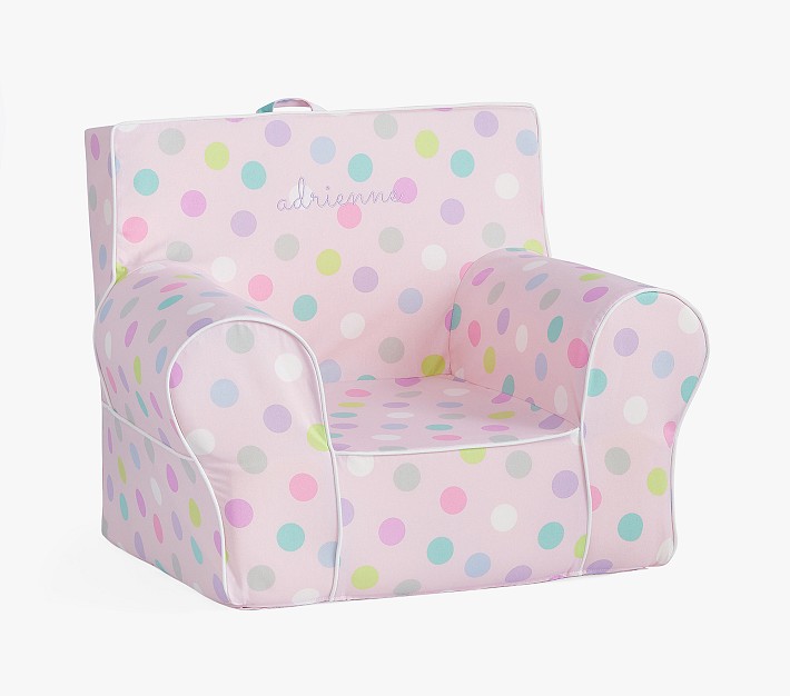 Kids Anywhere Chair&#174;, Pink Multi Dot Slipcover Only