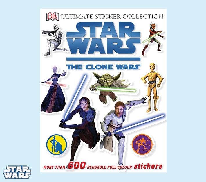 <em>Star Wars</em>&#8482; Clone Wars&#8482; Sticker Book