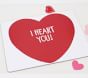 I Heart You Valentine's Day Placemat