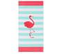 Flamingo Classic Stripe Kid Beach Towel