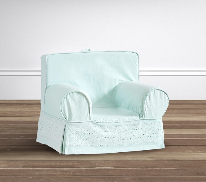 Seaglass Eyelet Anywhere Chair&#174; Slipcover Only
