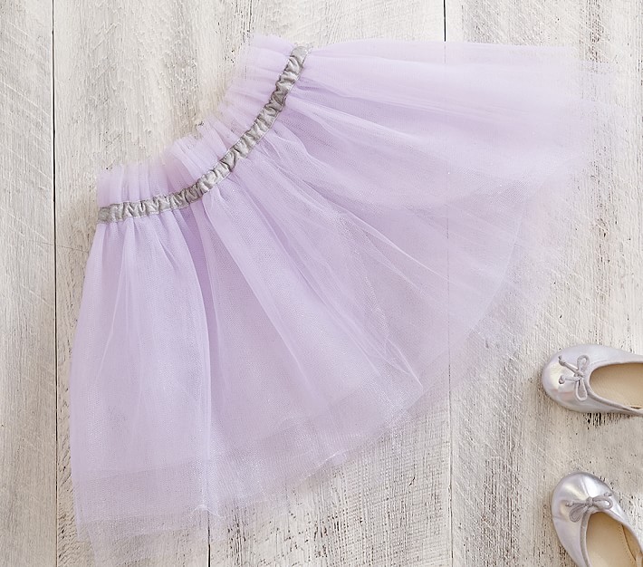 Silver&#47;Lavender Tutu Skirt