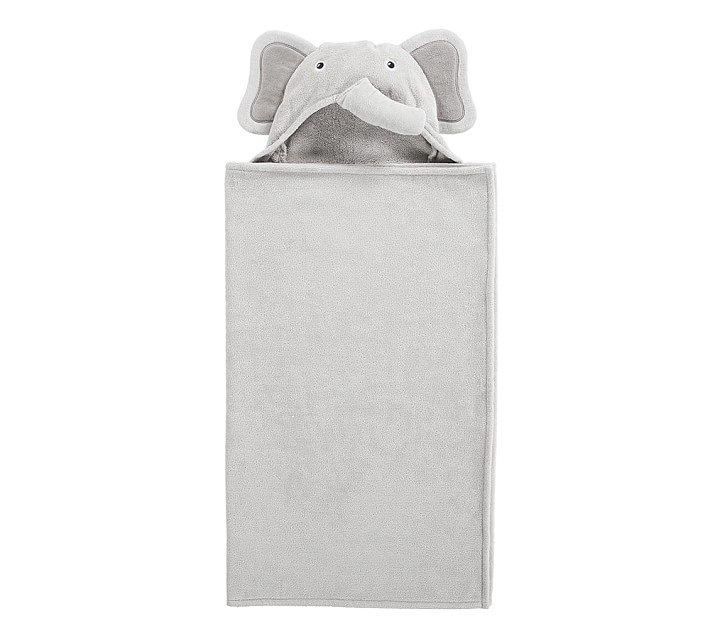 Elephant Kid Hooded Towel