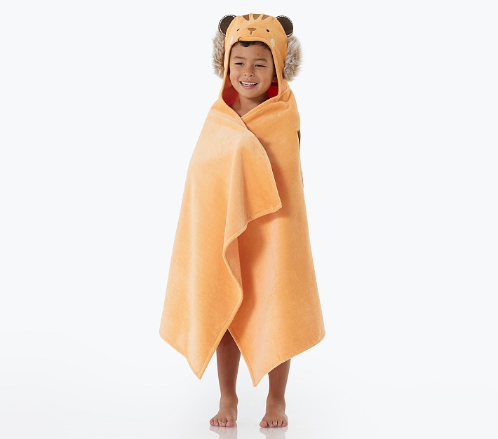 Tiger Kid Hooded Towel