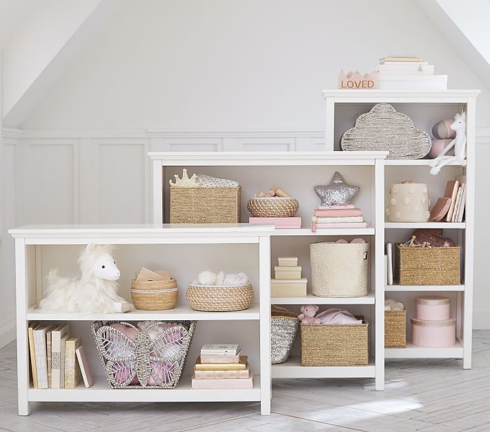 Pottery barn kids white on sale bookshelf