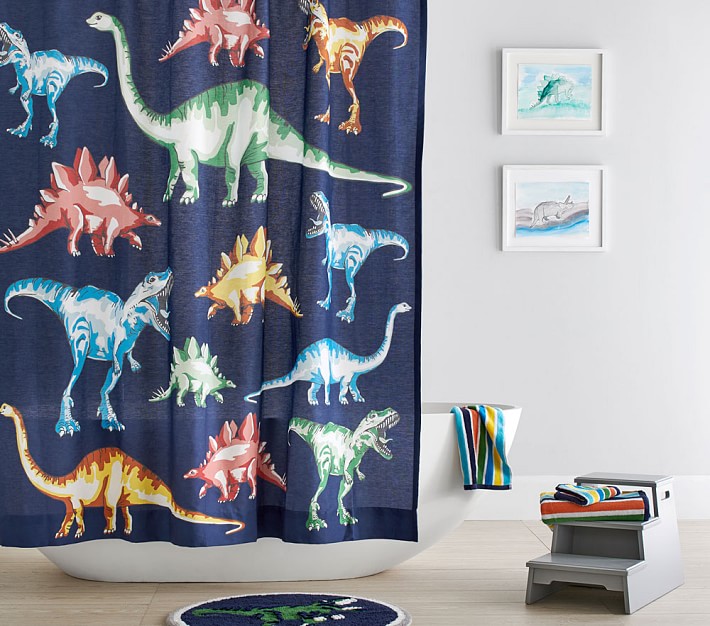 Dino Shower Curtain
