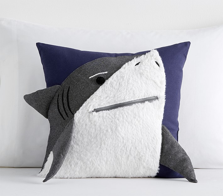 Shark Bite Pillow