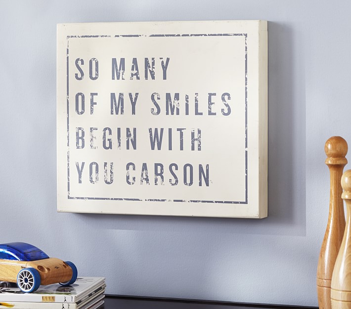 Smiles Begin with You Personalized Art
