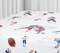 Vintage Football Crib Fitted Sheet