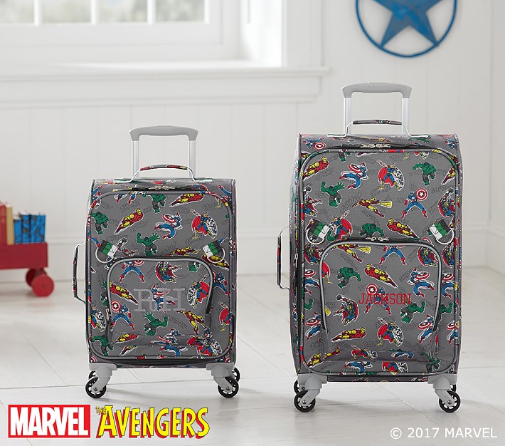 Marvel Gray Spinner Luggage