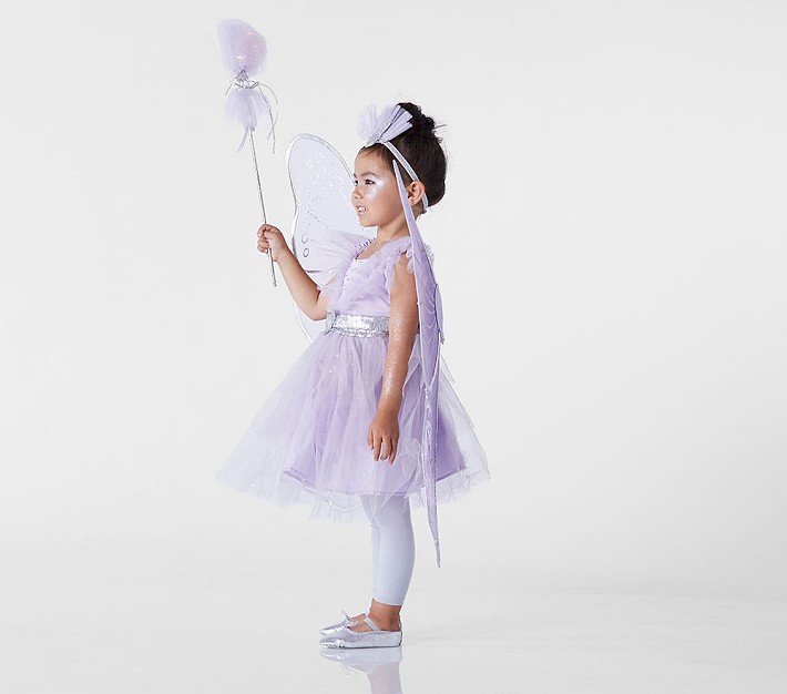 Toddler Lavender Fairy Light-Up Halloween Costume