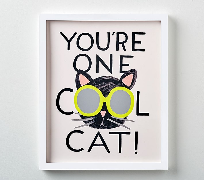 Cool Cat Art Insert by Rifle Paper Co.