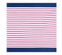 Breton Stripe Family Kid Beach Towel Pink Navy