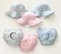Seersucker Diaper Covers &#38; Reversible Hats