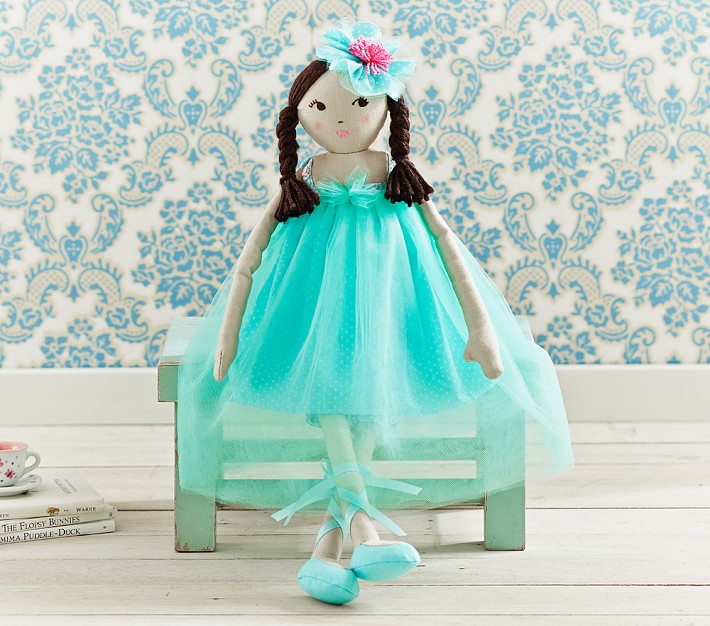 Mini Flower Designer Doll Tiffany Blue Poppy