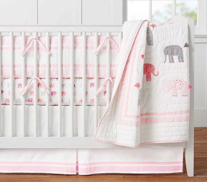 Harper Elephant Baby Bedding Set