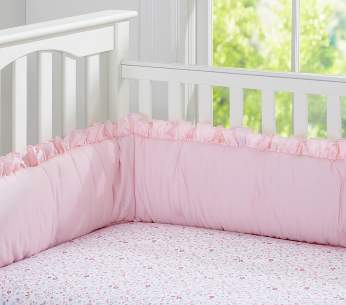 Tiny Floral Fitted Crib Sheet