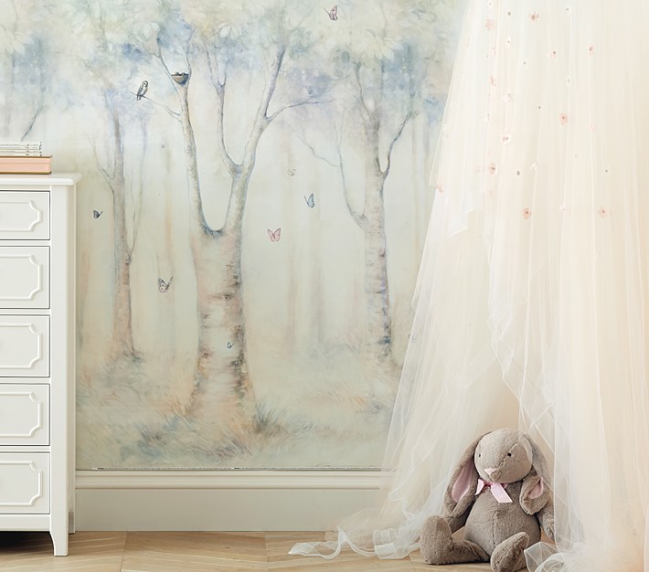 Monique Lhuillier Ethereal Peel &amp; Stick Wall Mural
