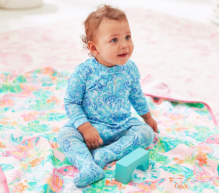 Lilly Pulitzer Turtley Awesome Organic Nursery Pajama