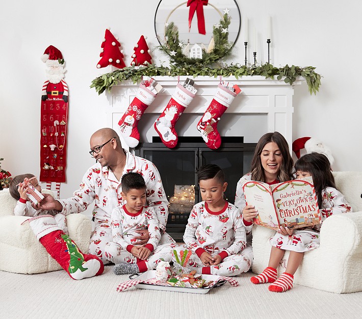 Santa's Helpers Matching Family Pajamas