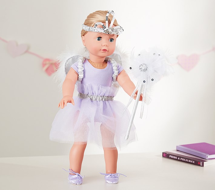 Silver Mini Me Doll Dress Up Outfit