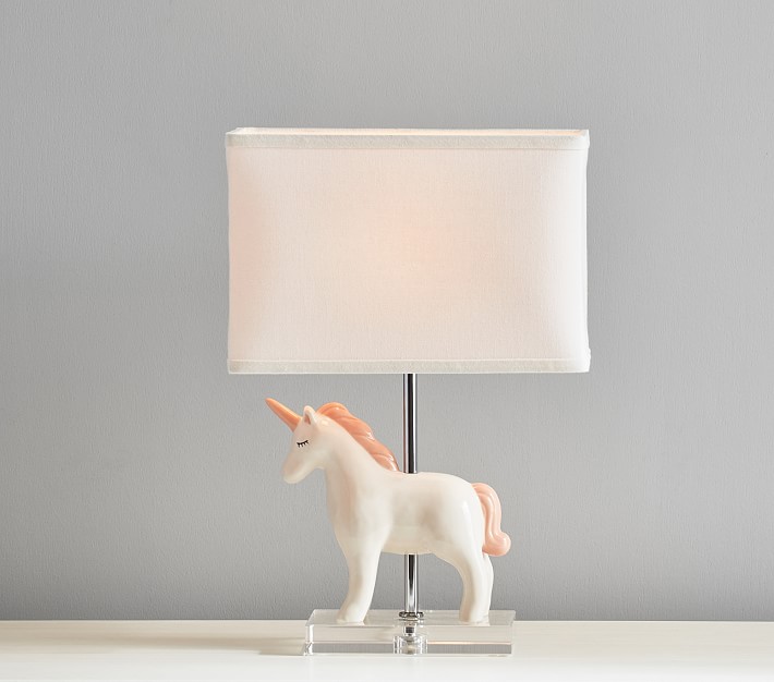 Ceramic Unicorn Table Lamp