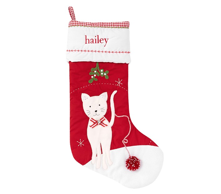 Kitty Quilted Stocking