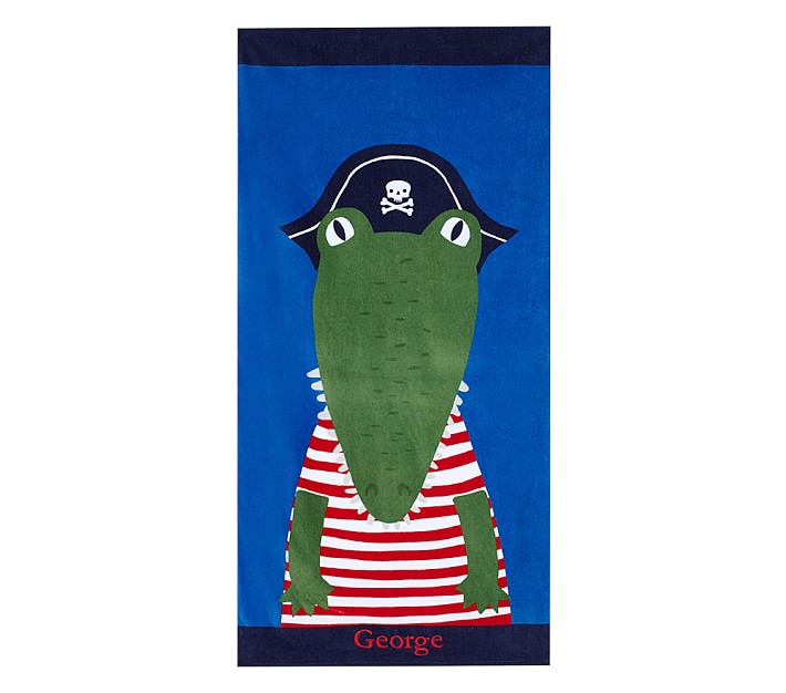Nantucket Icon Alligator Towel