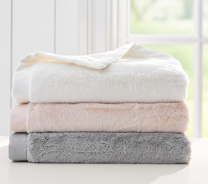 Cozy Fur Baby Blankets