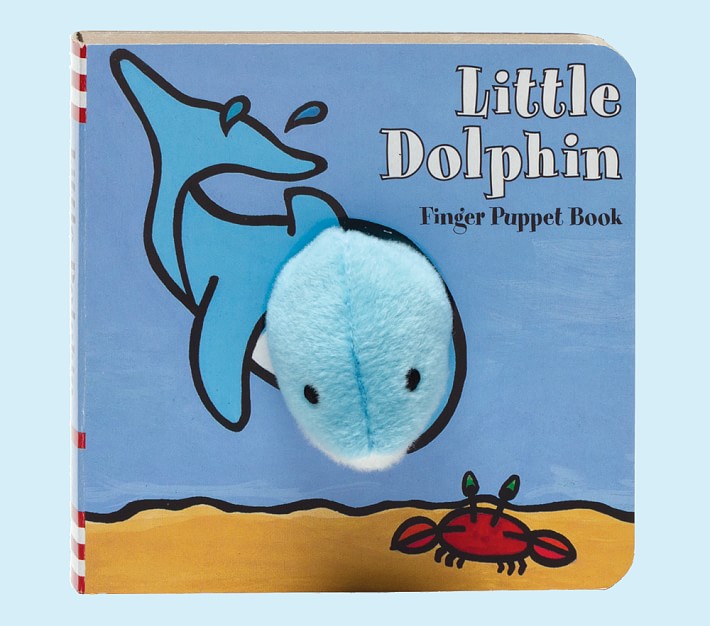 Little Dolphin Finger Puppet Book by Klaatje van der Put