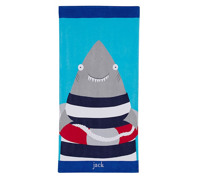 Nantucket Icon Shark Towel