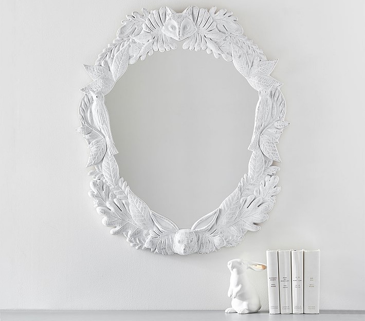 Woodland Carved Mirror