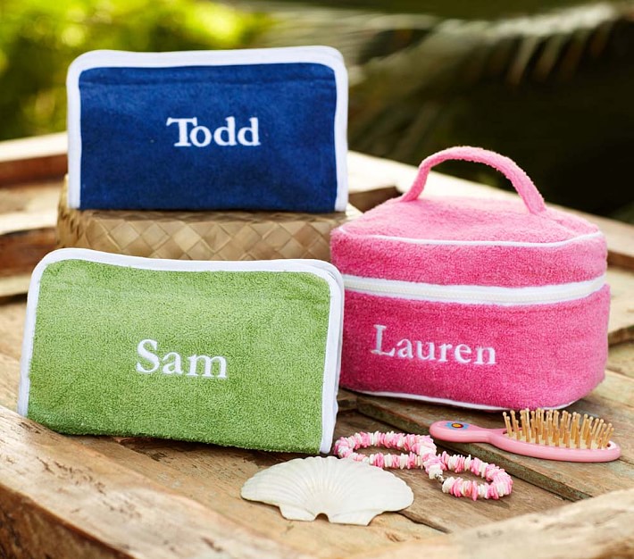 Personalized Terry Travel Bag