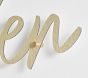 Personalized Gold Dibond Name Sign