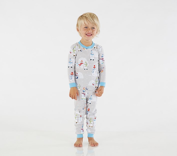 Icy Polar Bear Pajama Set