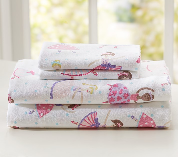 Tiny Dancer Flannel Sheeting