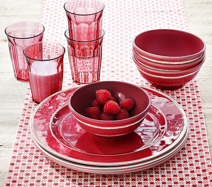 Red Cambria Tabletop