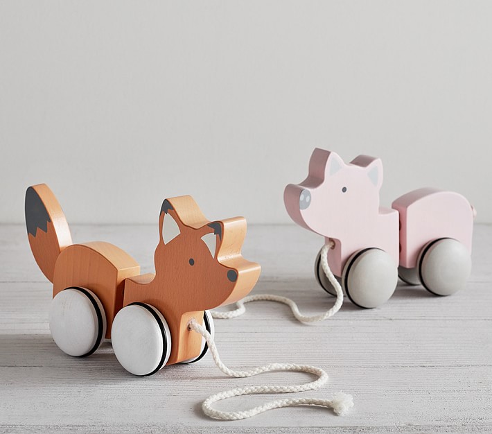 Woodland Baby Pull Toys