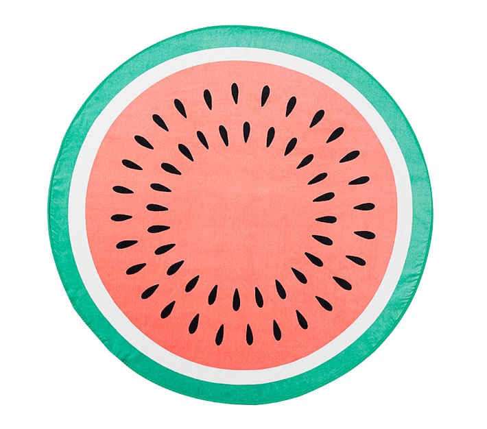 Watermelon Round Kid Beach Towel