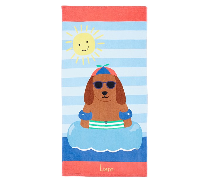 Dog Mini Beach Towel